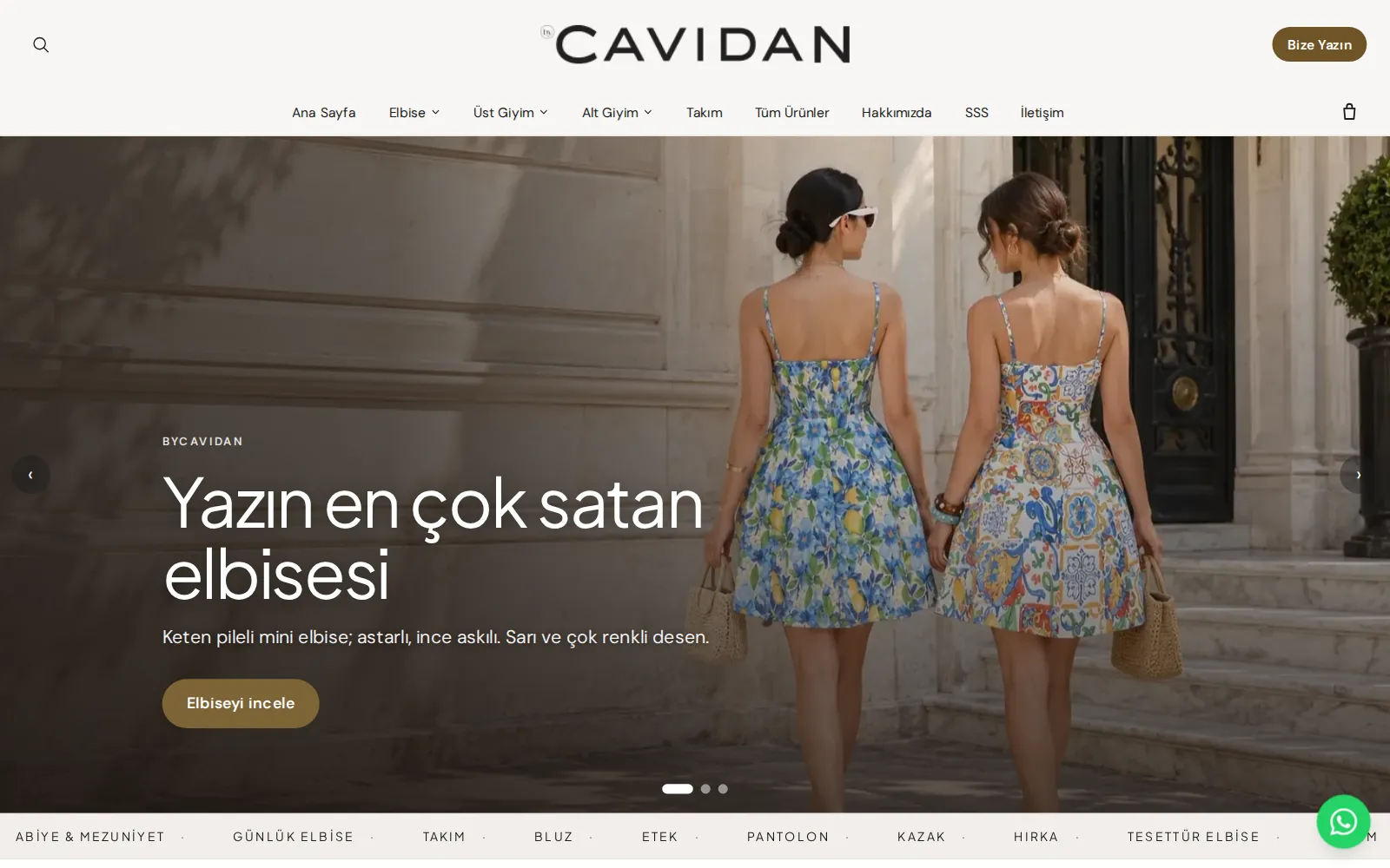 byCavidan mağaza vitrini