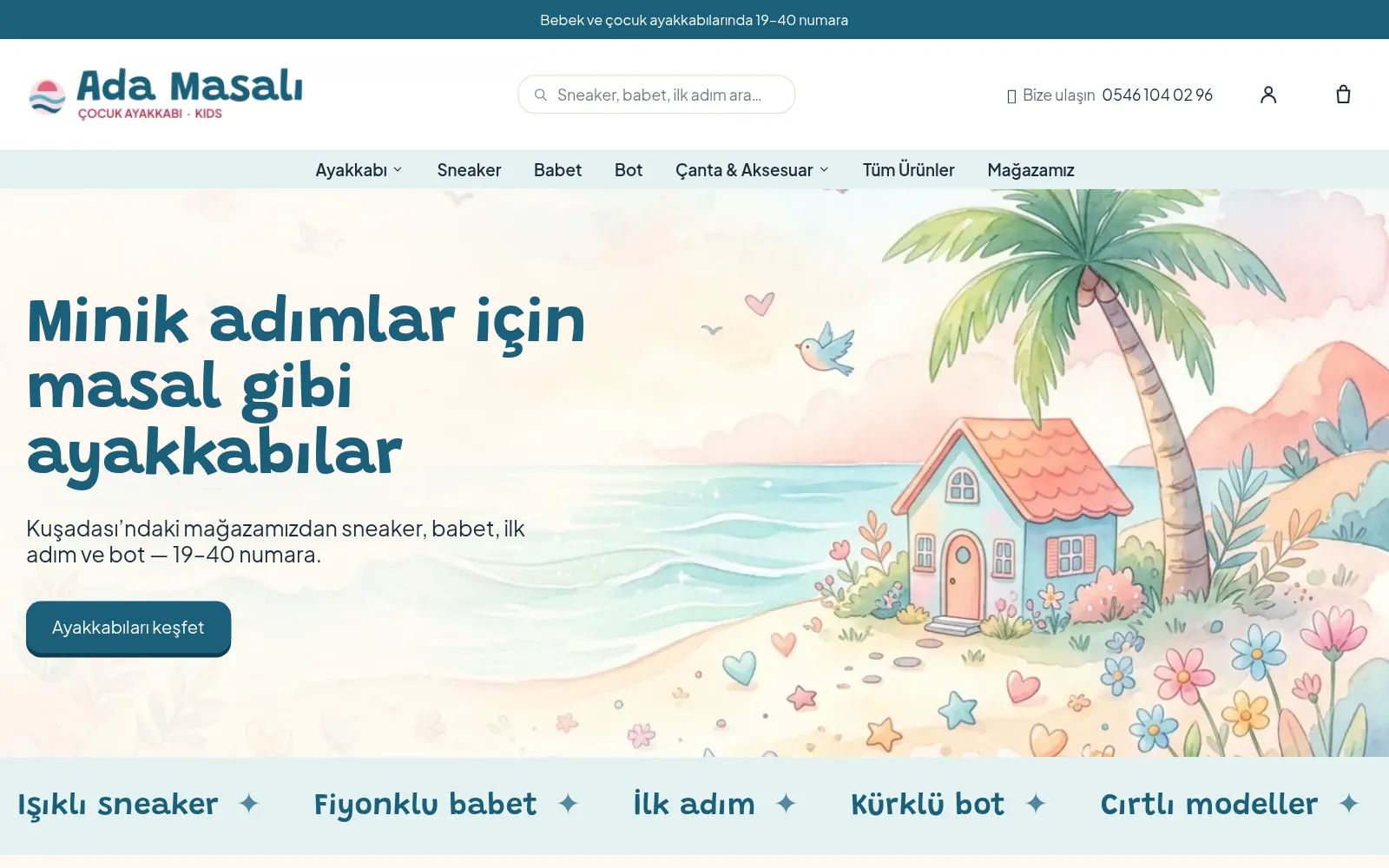 Ada Masalı Kids mağaza ekran görüntüsü