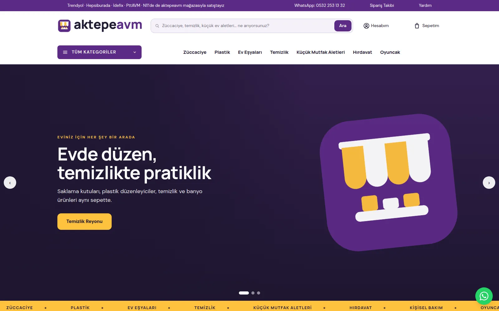 aktepeavm mağaza ekran görüntüsü