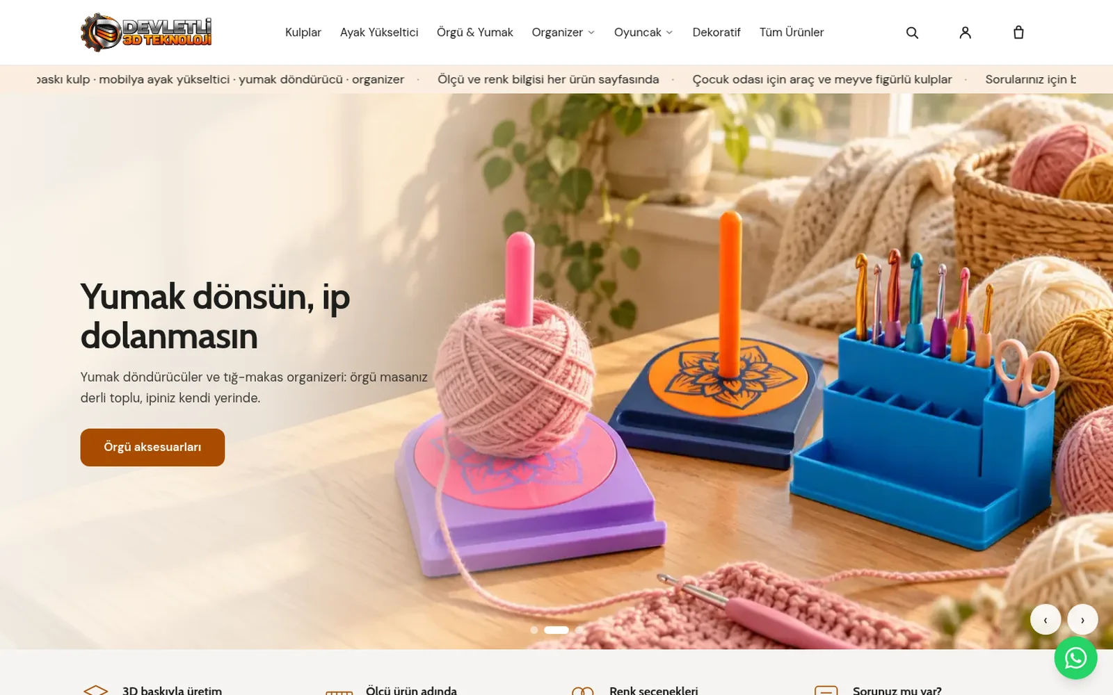 Devletli 3D Teknoloji mağaza ekran görüntüsü