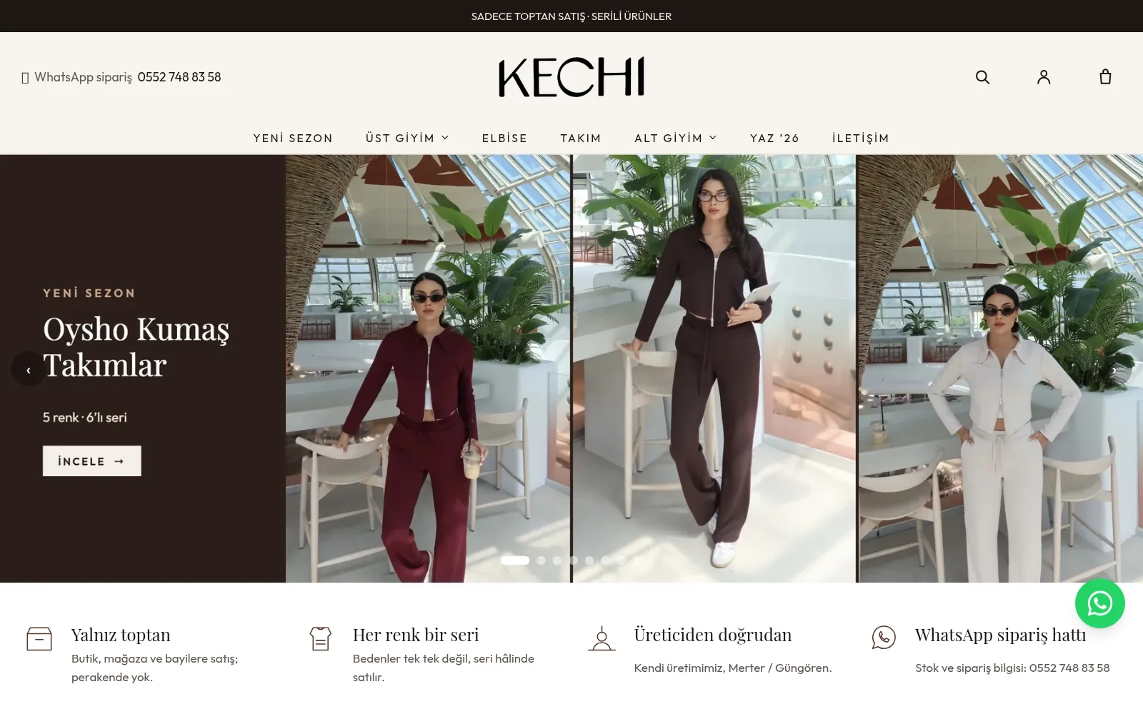 KECHI WOMAN mağaza ekran görüntüsü
