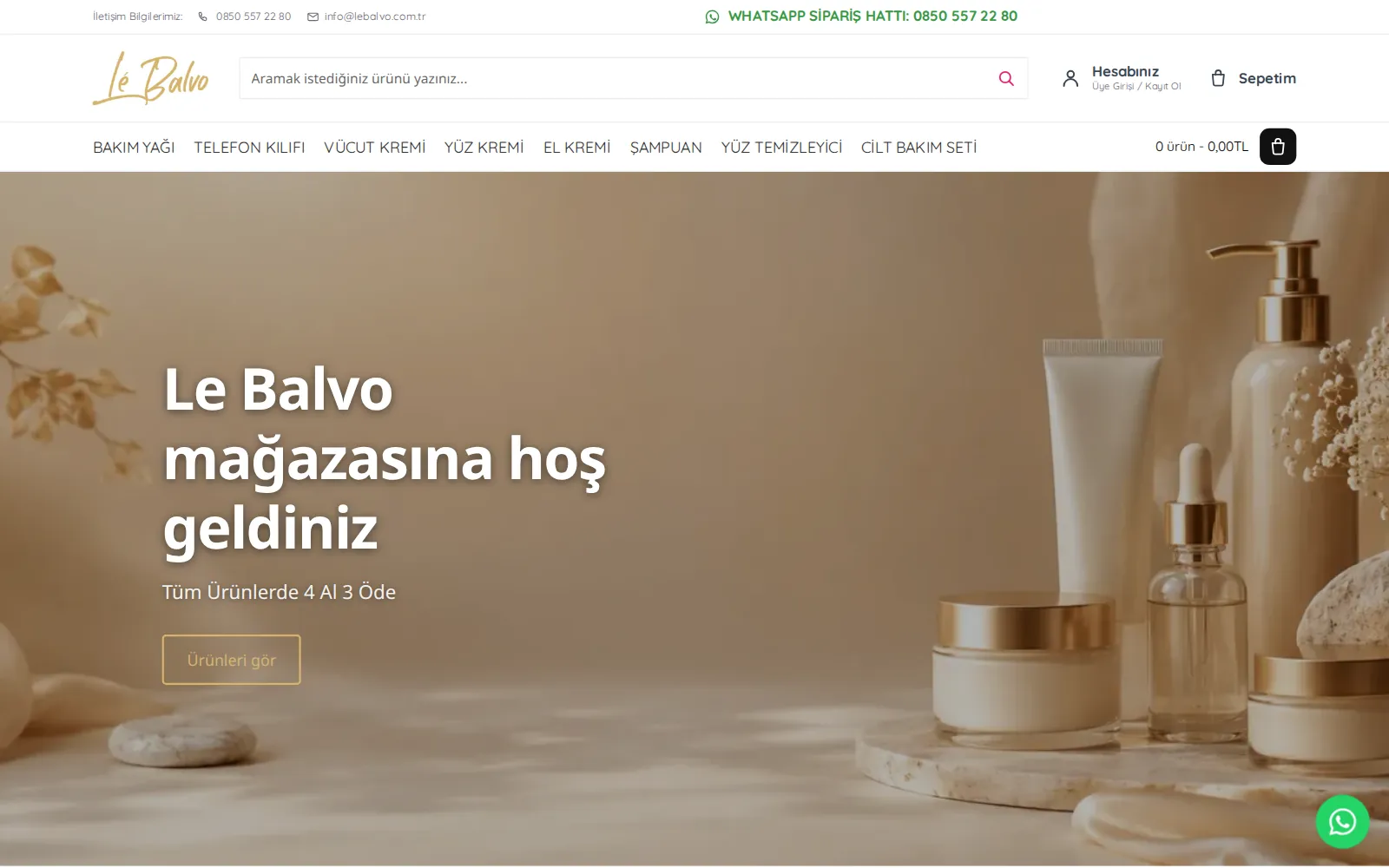 Le Balvo mağaza ekran görüntüsü