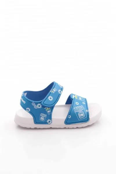 FİLET ÇOCUK SANDALET SAKS