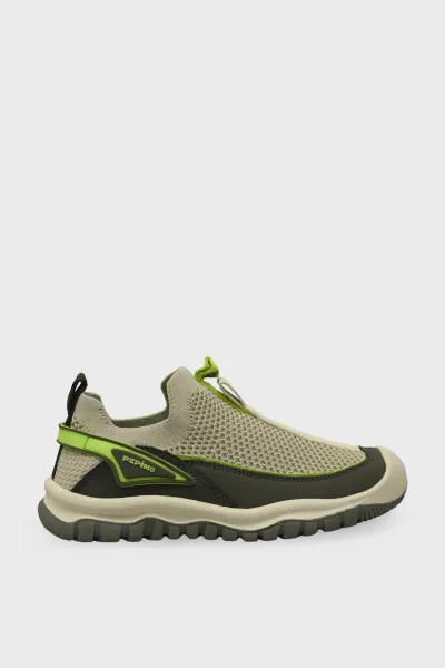 Pepino Unisex Çocuk Streçli Spor Ayakkabı Krem P-2233