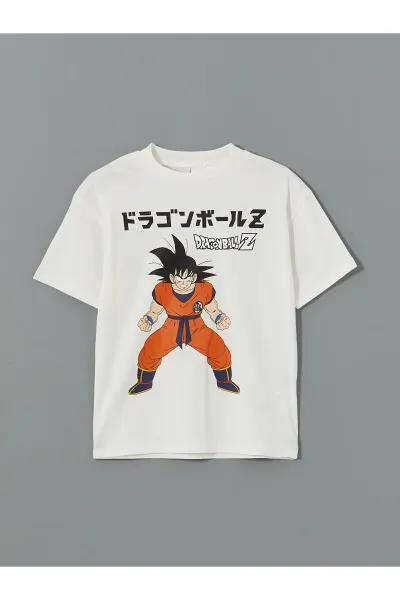 Erkek Çocuk Anime Baskılı T-Shirt