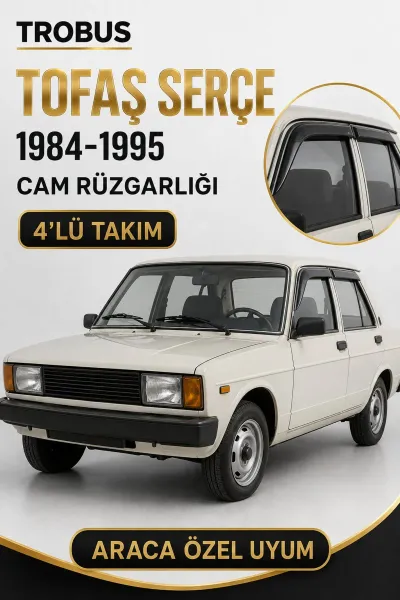 Tofaş Serçe (1984-1995) Cam Rüzgarlığı 4'lü