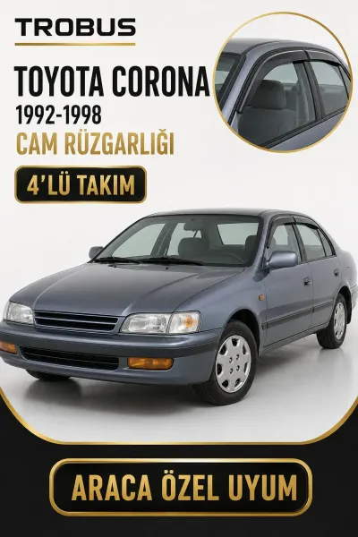 Toyota Corona (1992-1998) Cam Rüzgarlığı 4'lü