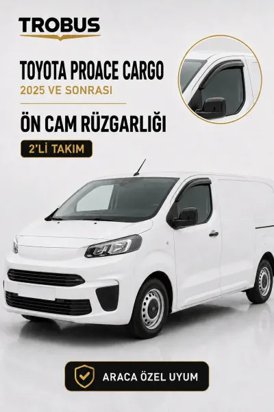 Toyota Proace (2016 ve Sonrası) Cam Rüzgarlığı 2'li