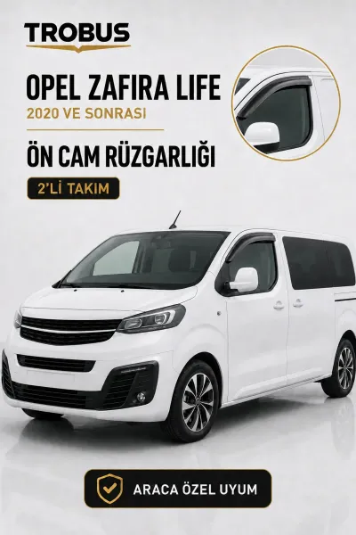 Opel Zafira Life (2020 ve Sonrası) Cam Rüzgarlığı 2'li