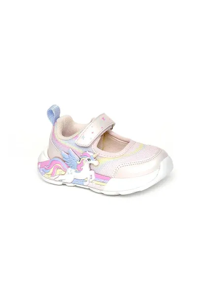 PY26-2203 Unısex Çocuk Spor Ayakkabı Pudra