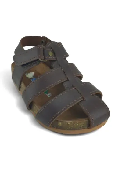 Taba Deri ve Ortopedik Bebek Sandalet RR-B-0016