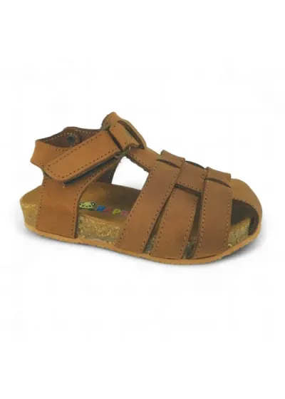 Taba Deri ve Ortopedik Bebek Sandalet RR-B-0009