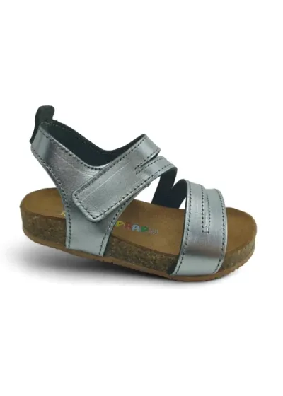 Platin Deri ve Ortopedik Bebek Sandalet RR-B-0007