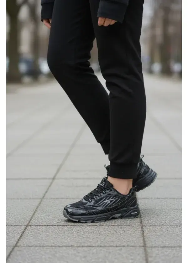 Siyah Anorak Unisex Spor Ayakkabı
