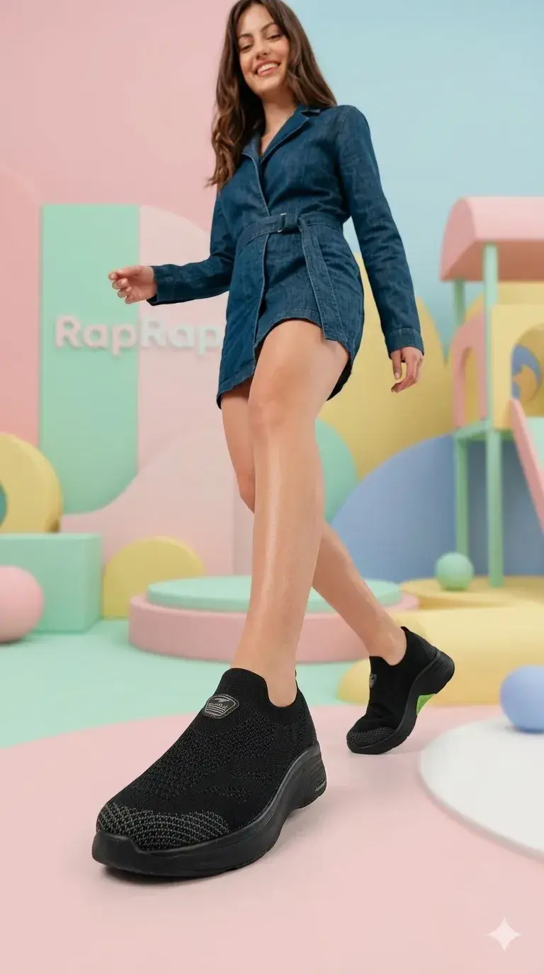 Siyah ROXIE-G Comfort Kadın Ayakkabı6