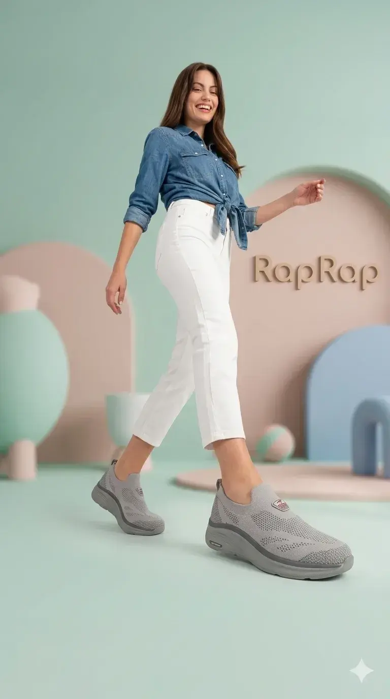 Buz Gri ROXIE-G Comfort Kadın Ayakkabı3