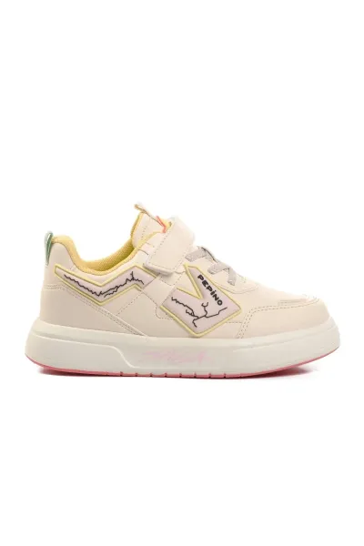 Krem Unisex Çocuk Sneaker krem