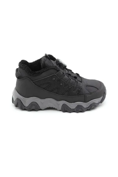 25-2082 Unisex Çocuk Spor Ayakkabı — Siyah