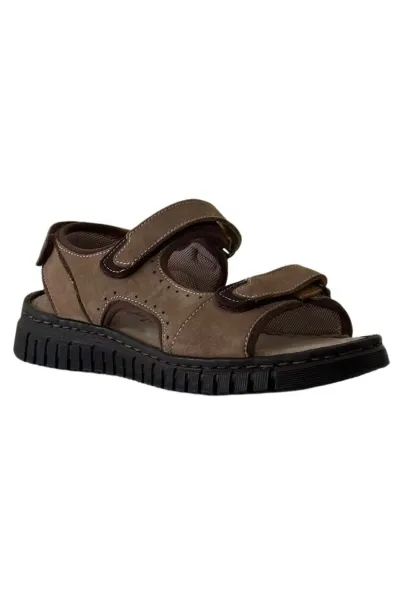 38506 Arya-G Kum Kadın Comfort Deri Sandalet