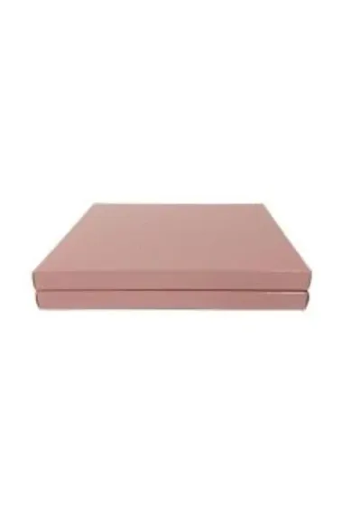 16 Bölmeli Pembe Çikolata Kutusu 