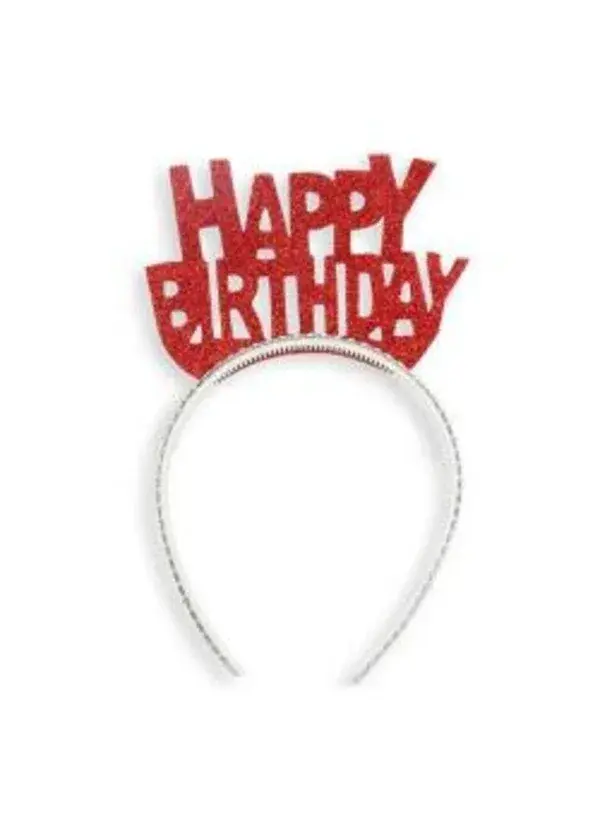 Happy Birthday Eva Taç Kırmızı