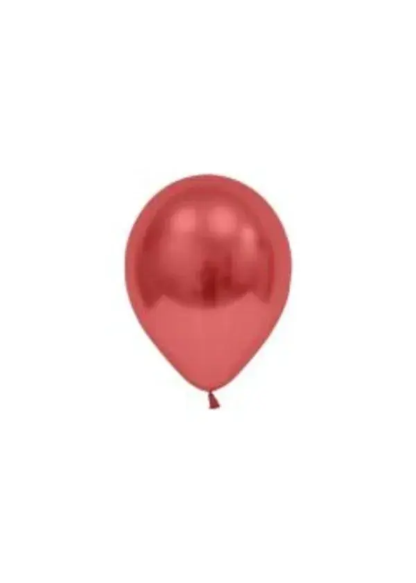 Krom Kırmızı Balon 50'li Paket