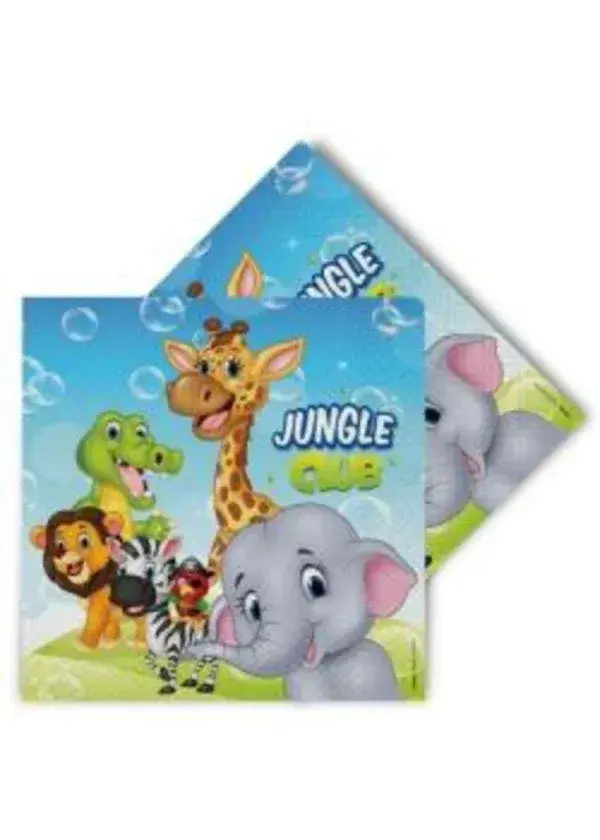 Jungle Club Peçete 16'lı