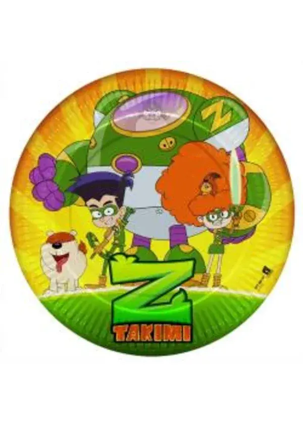 Z Takımı Karton Tabak 23cm 8'li