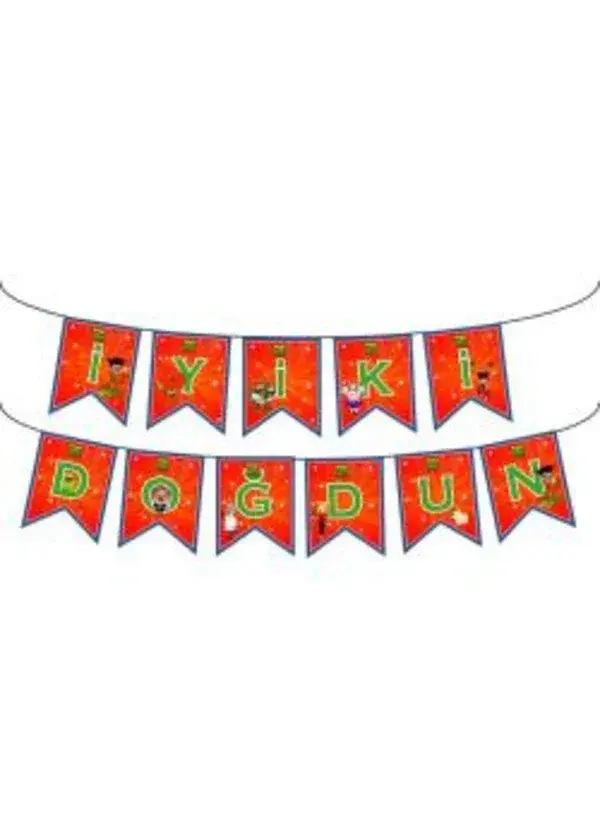 Z Takımı İyi ki Doğdun Harf Banner