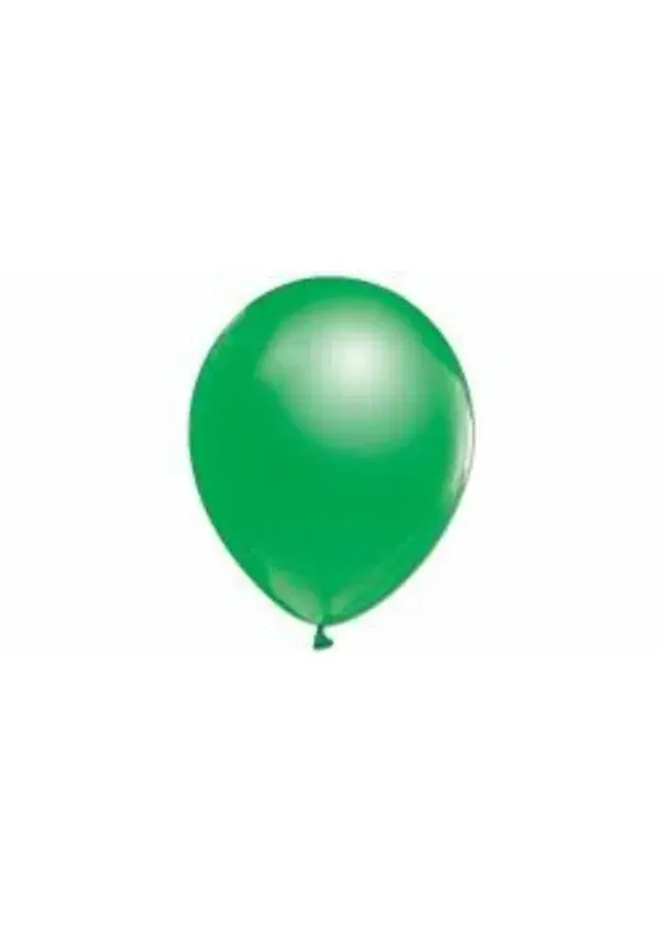 Metalik Yeşil Balon 100'lü Paket