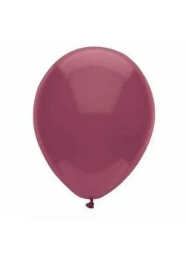 Pastel Bordo Balon 10'lu