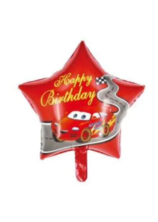 Araba Happy Birthday Temalı Cars Folyo Balon 18inç