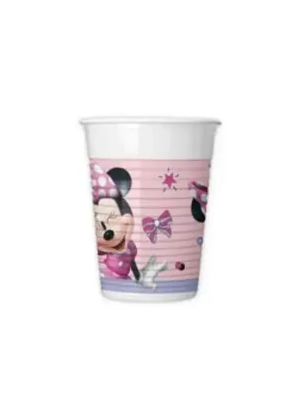 Minnie Junior Plastik Bardak 8'li