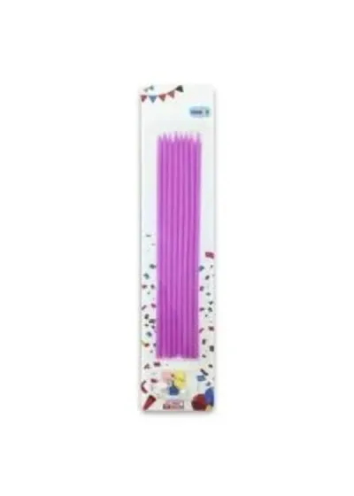 20cm Pembe Mum 7'li