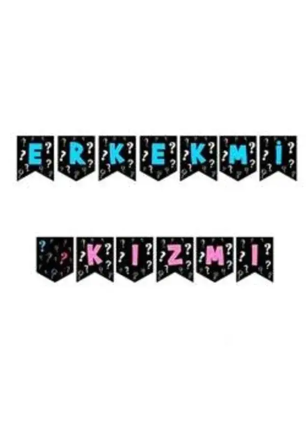 Cinsiyet Belirleme Zikzak Banner