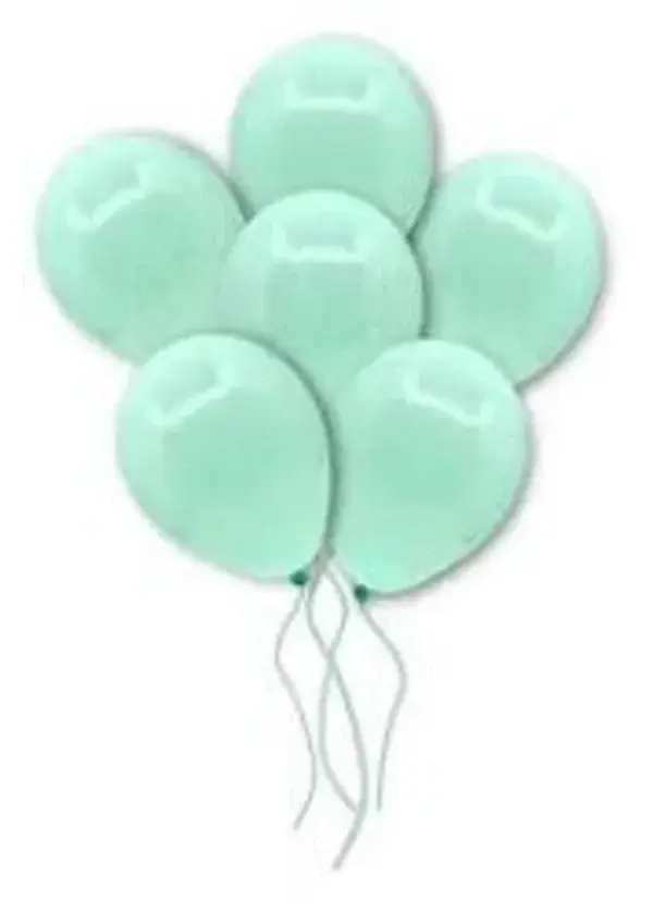 Makaron Su Yeşili Balon 10'lu