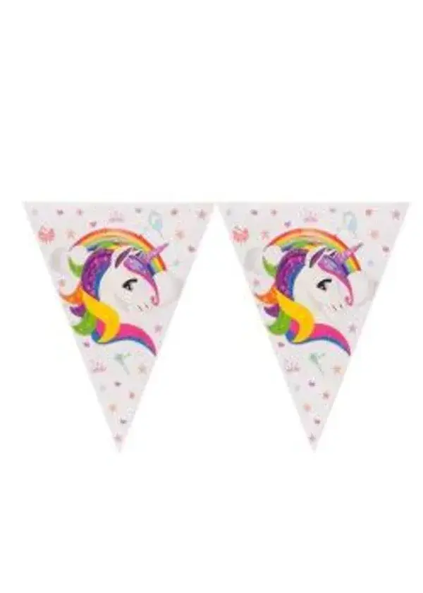 Unicorn Üçgen Bayrak