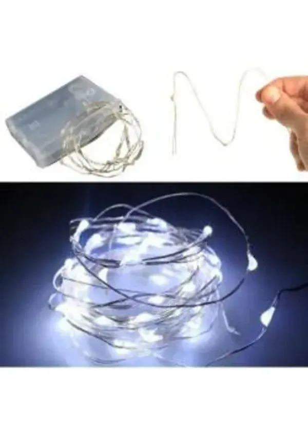 Beyaz Tel Led Işık 10mt