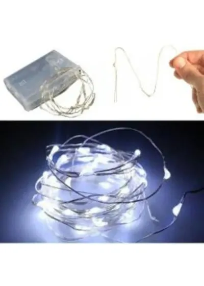 Beyaz Tel Led Işık 10mt