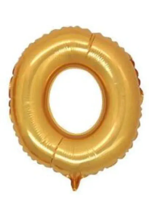 O Harf Folyo Balon Altın 75cm