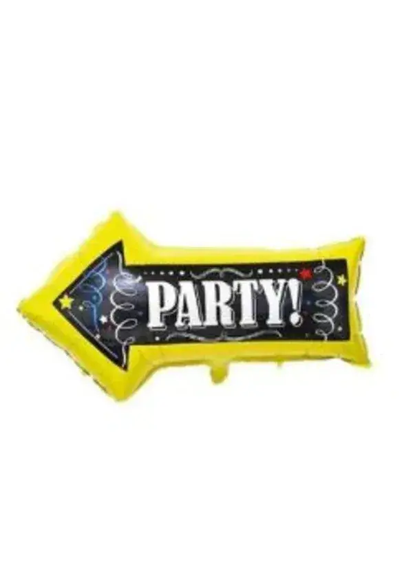 Party Ok Şekilli Folyo Balon 85cm