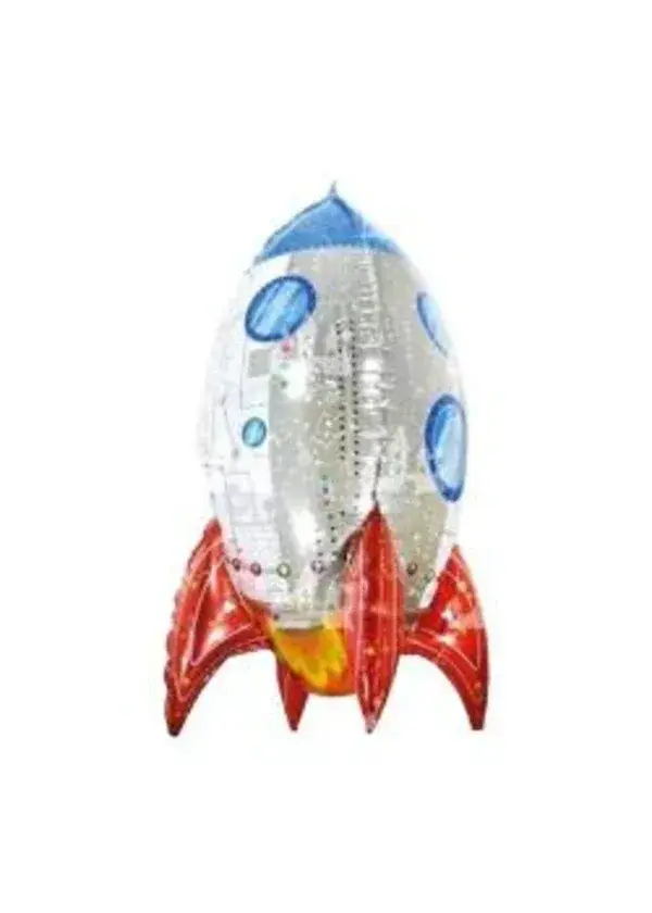 4D Roket Folyo Balon 75cm