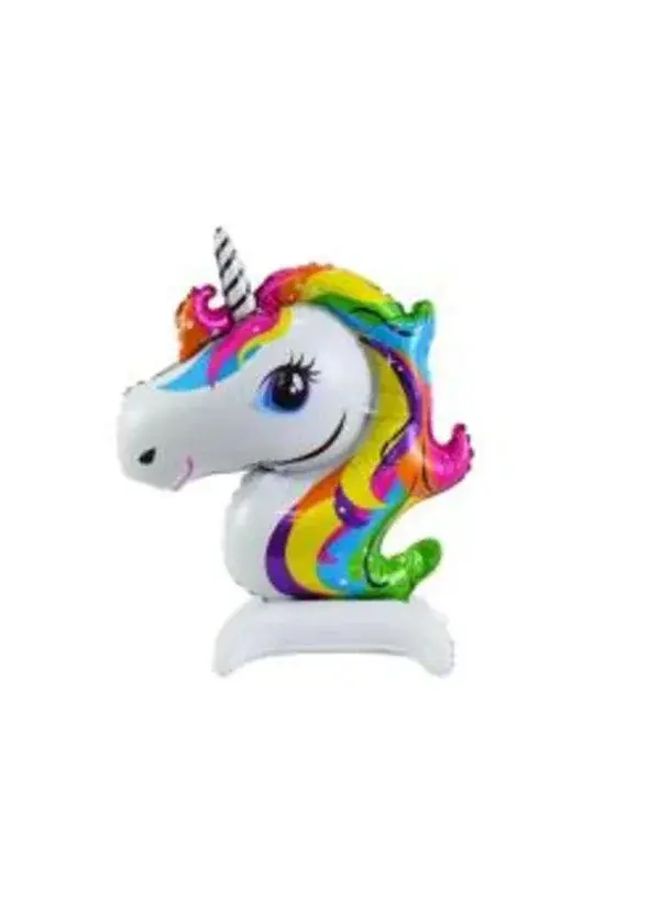 Unicorn Ayaklı Folyo Balon 45x36Cm