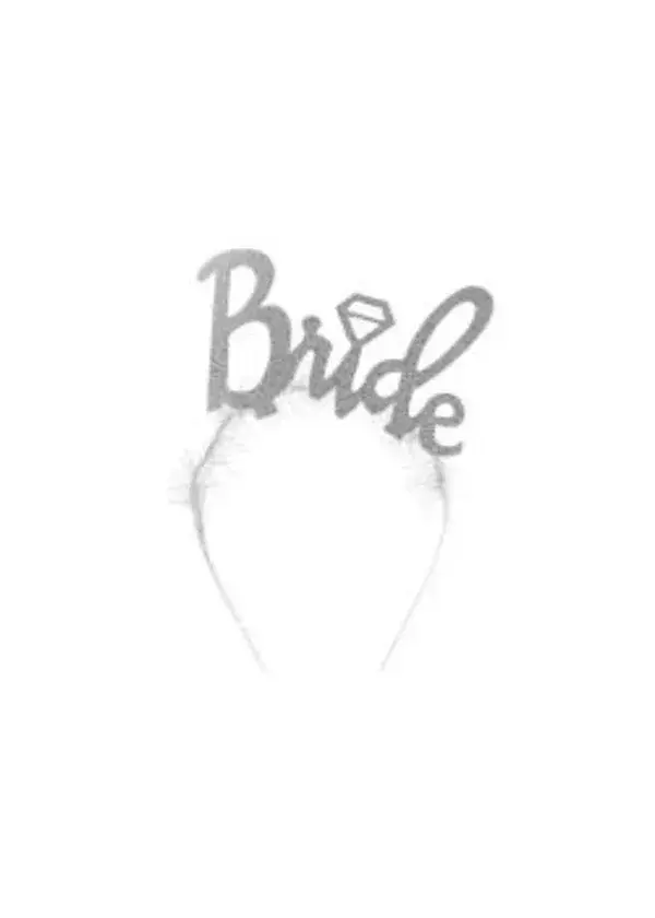 Bride Gümüş Metal&Eva Taç