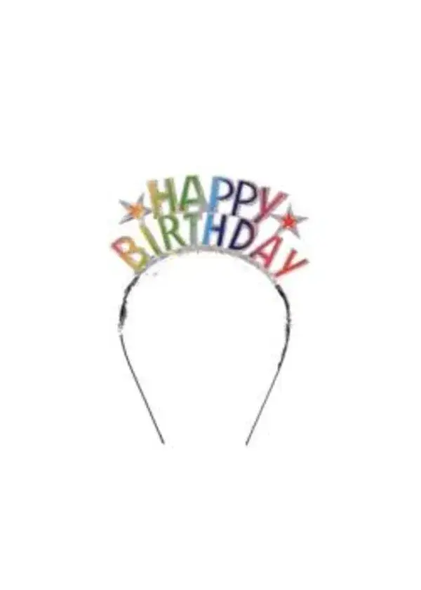 Happy Birthday Karışık Renk Taç