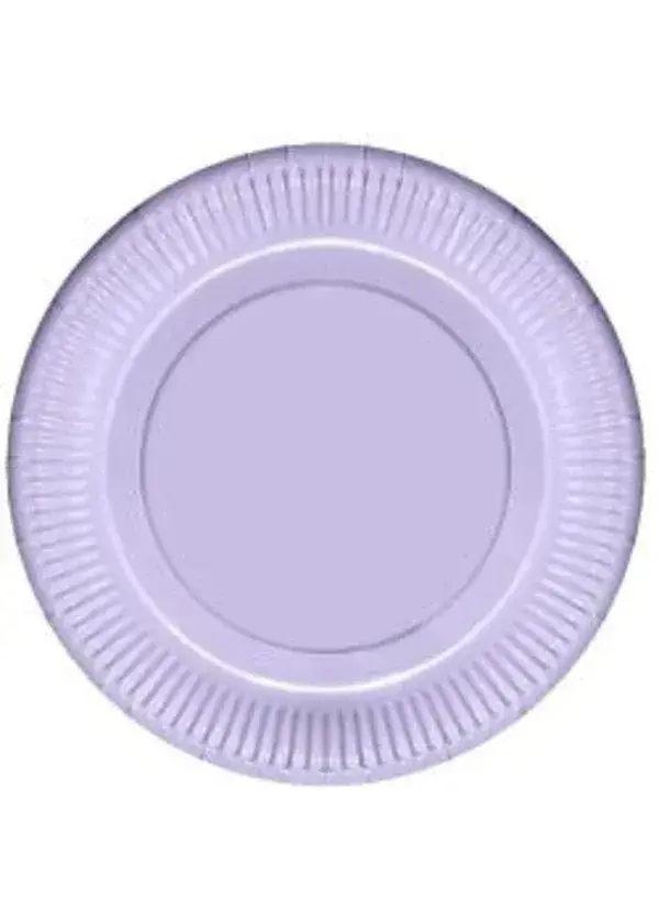 Makaron Lila Karton Tabak 8'li