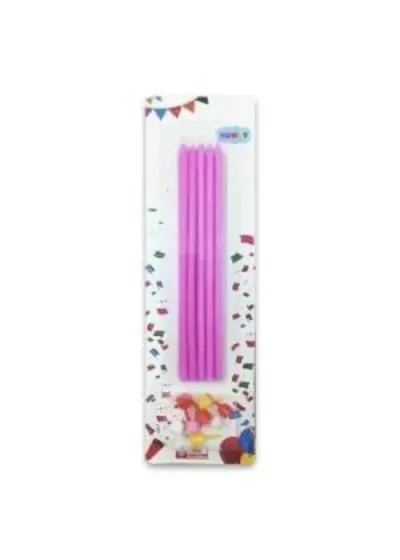 15cm Pembe Mum 10'lu