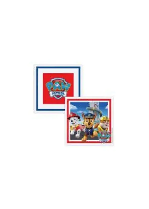 Paw Patrol Beyaz Kağıt Peçete 16'lı