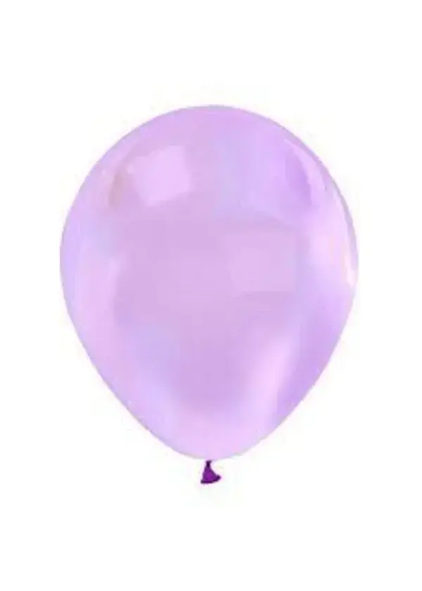 Pastel Mini Mor Dekorasyon Balonu 10'lu