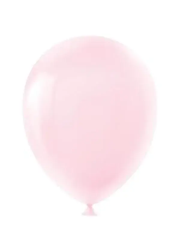 Pastel Mini Pembe Dekorasyon Balonu 10'lu